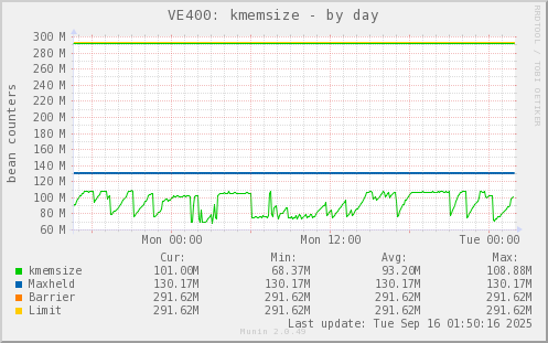 VE400: kmemsize