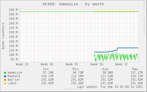 VE400: kmemsize